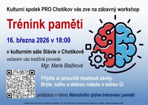 trénik paměti